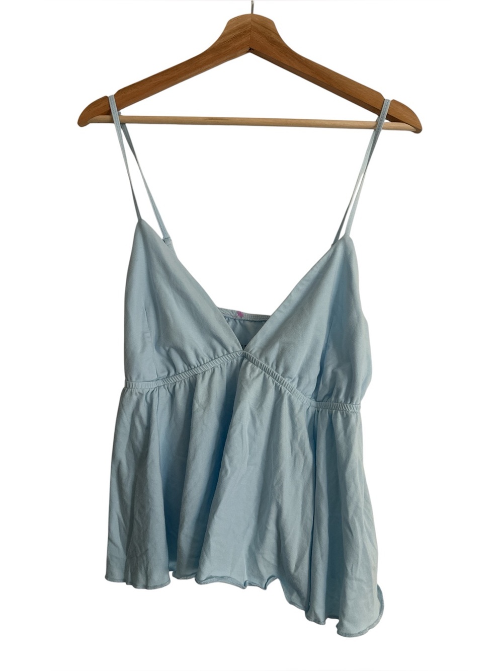 Wild Fable NWT Baby Doll Tank Top Baby Blue XL